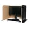 Black Small Flipside Computer Lab Privacy Screen, Pack of 12